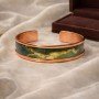 LAJA 2521 Verde Aura Sanatsal Bakır Bileklik – LAJA & CO | Copper Bracelet for Wholesale