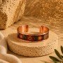 LAJA 2532 ETHNIC BLOOM – Desenli Bakır Kelepçe Bileklik | Ethnic Pattern Copper Bracelet