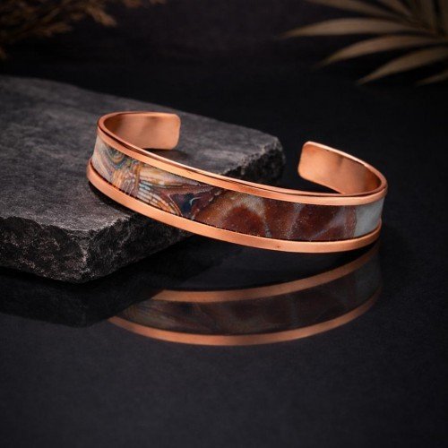 LAJA 2510 NEXA | 2500 Serisi Özel Tasarım Bakır Bileklik | Exclusive Copper Bracelet Handmade