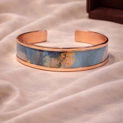 LAJA AZURA 2500 serisi özel tasarım el yapımı bakır bileklik toptan ve perakende satış