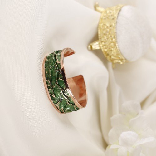 LAJA-2005 Üsküp Rüya Koleksiyon Doğanın Renkleriyle Hayat Bulan Zarafet - Bakır Bileklik LAJA-2005 Üsküp Rüya Koleksiyon Doğanın Renkleriyle Hayat Bulan Zarafet - Bakır Bileklik