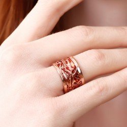 LAJA-2004 – Ateşin Dansı - Bakır Bileklik, Bakır Yüzük, Bakır Bilezik, Bakır Küpe Takı Seti #jewelry LAJA-2004 – Ateşin Dansı - Bakır Bileklik, Bakır Yüzük, Bakır Bilezik, Bakır Küpe Takı Seti #jewelry