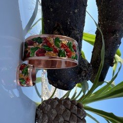 LAJA-3021 Özel Transparan Mine ile Renklendirilmiş 4’lü Bakır Takı Seti LAJA-3021 Özel Transparan Mine ile Renklendirilmiş 4’lü Bakır Takı Seti