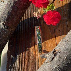 LAJA-1706 “Güneş Yaprağı” – Yeşil & Sarı Motifli UV Baskılı El Yapımı Bakır Bileklik LAJA-1706 “Güneş Yaprağı” – Yeşil & Sarı Motifli UV Baskılı El Yapımı Bakır Bileklik